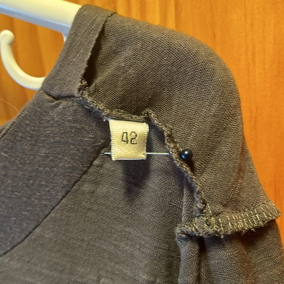 POOOLS / Holland Designed / Unique Cap Sleeve Shirt / Size: 42 (Europe) - Picture 7 of 7